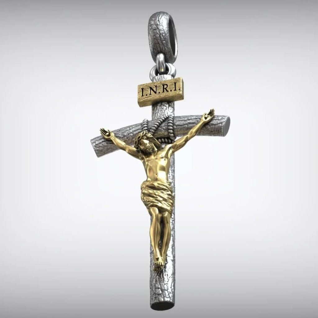 BGCOPPER S925K Silver Crucifix of Jesus Christ: A Timeless Masterpiece of Faith and Art