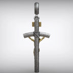 BGCOPPER S925K Silver Crucifix of Jesus Christ: A Timeless Masterpiece of Faith and Art