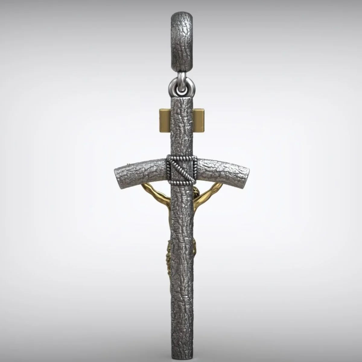 BGCOPPER S925K Silver Crucifix of Jesus Christ: A Timeless Masterpiece of Faith and Art
