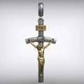 BGCOPPER S925K Silver Crucifix of Jesus Christ: A Timeless Masterpiece of Faith and Art