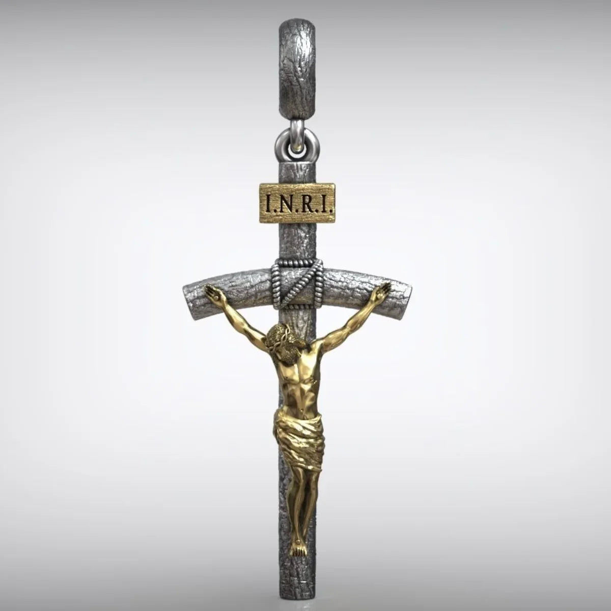 BGCOPPER S925K Silver Crucifix of Jesus Christ: A Timeless Masterpiece of Faith and Art