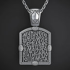 S925K Silver St. George Defeats the Dragon Protection Necklace