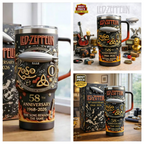 Led Zeppelin 58th Anniversary Commemorative Tumbler🥃🏆
