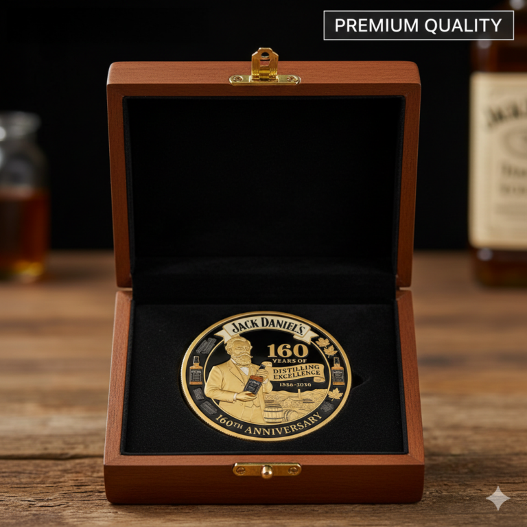 Jack Daniel’s 160th Anniversary Challenge Coin🏆