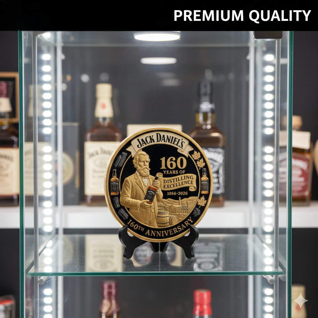 Jack Daniel’s 160th Anniversary Challenge Coin🏆
