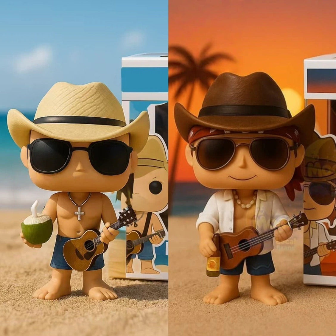 Kenny Chesney – No Shoes Nation Collectible Figure💋