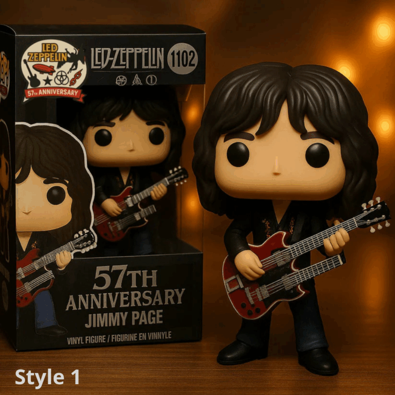 Led Zeppelin 57th Anniversary Figure Doll🎸🏆