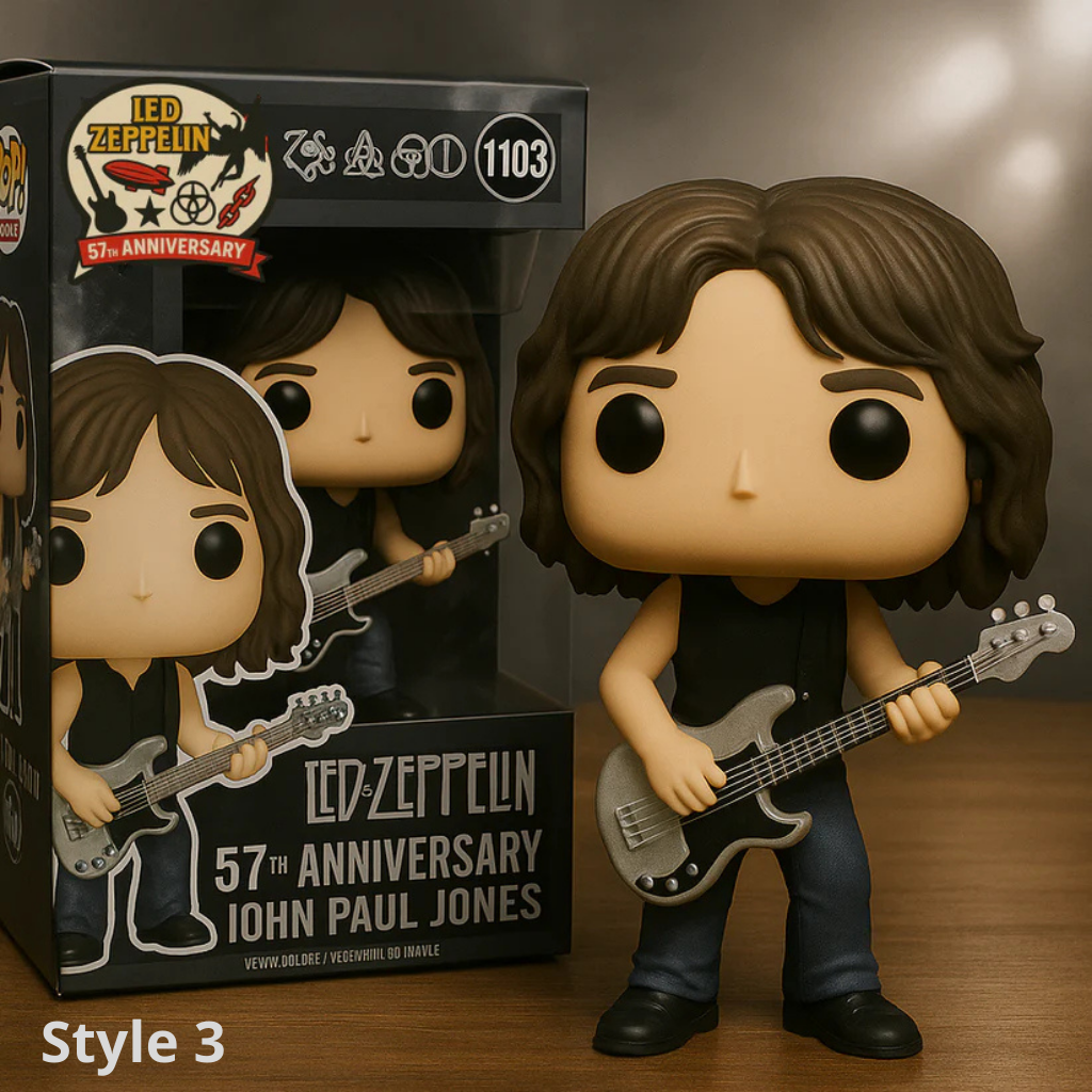 Led Zeppelin 57th Anniversary Figure Doll🎸🏆