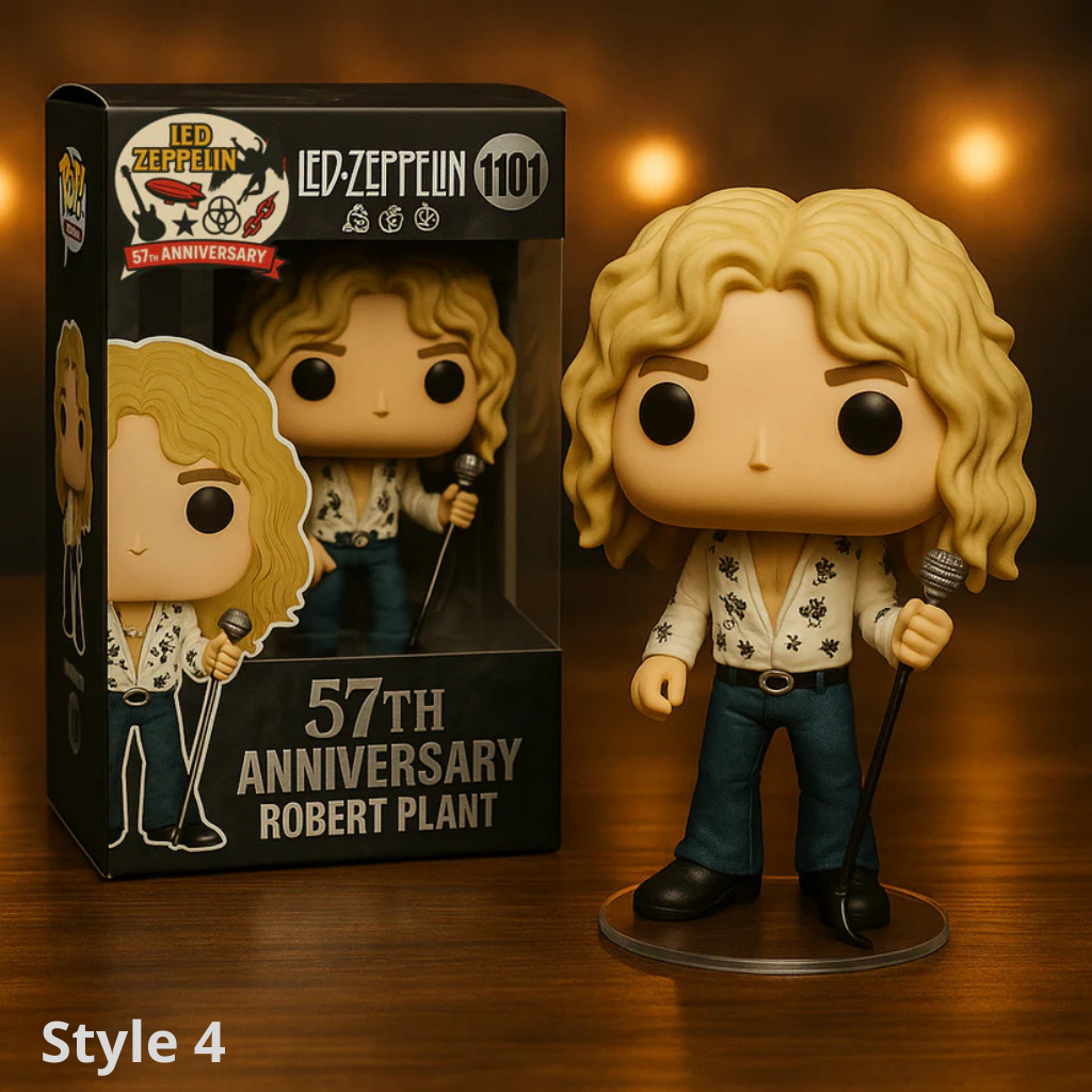 Led Zeppelin 57th Anniversary Figure Doll🎸🏆