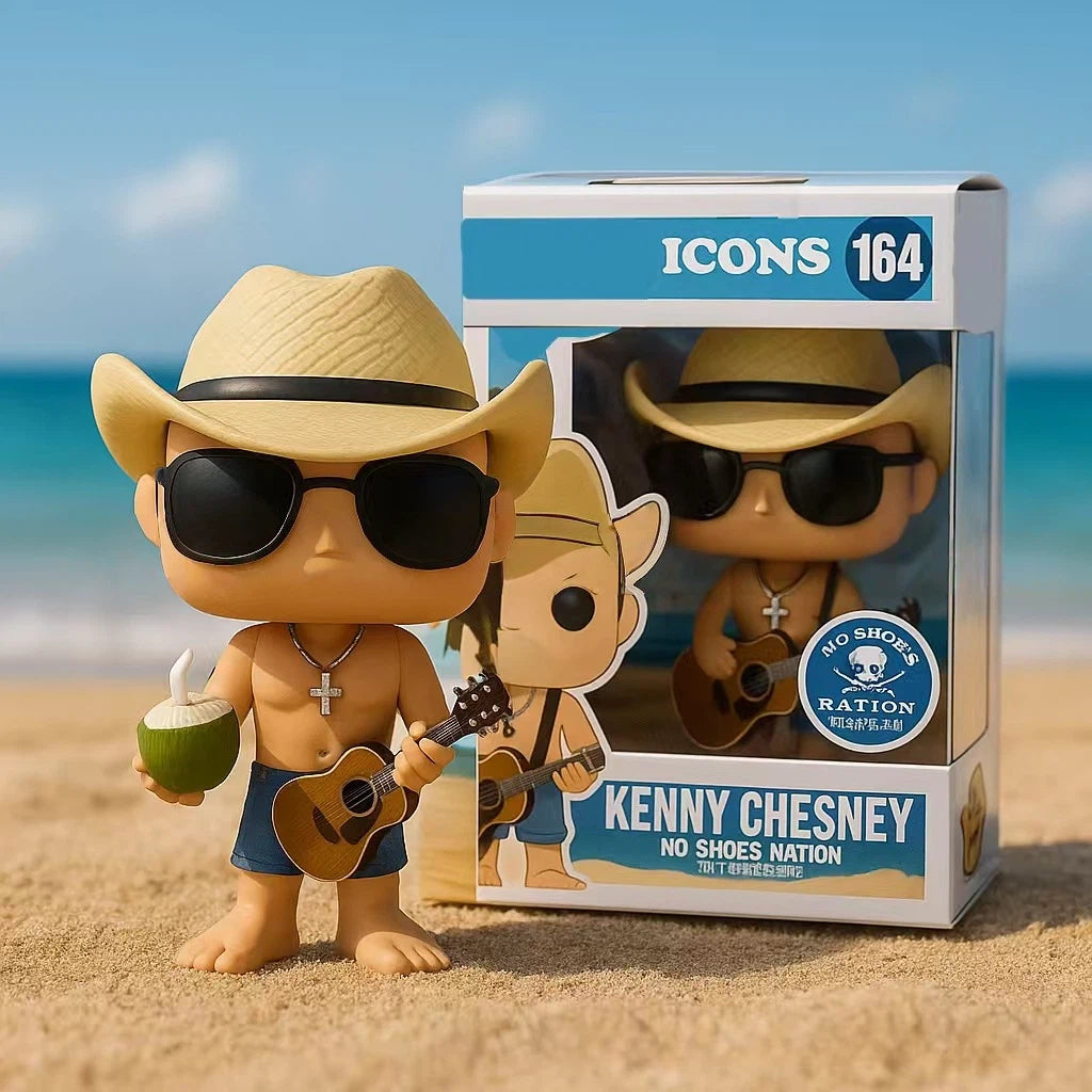 Kenny Chesney – No Shoes Nation Collectible Figure🏆