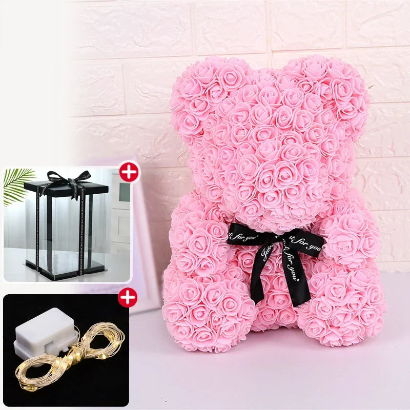 VALENTINES | The Original Rose Bear™ | 2026 LED EDITION🏆