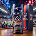 New England Patriots 2025 AFC Champions Glass🔥