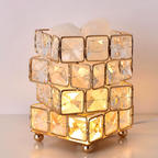 📚Diamond Crystal Geometric Cube LED Table Lamp Decorative Night Light Mood Lighting🏆
