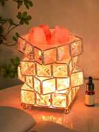 📚Diamond Crystal Geometric Cube LED Table Lamp Decorative Night Light Mood Lighting🏆