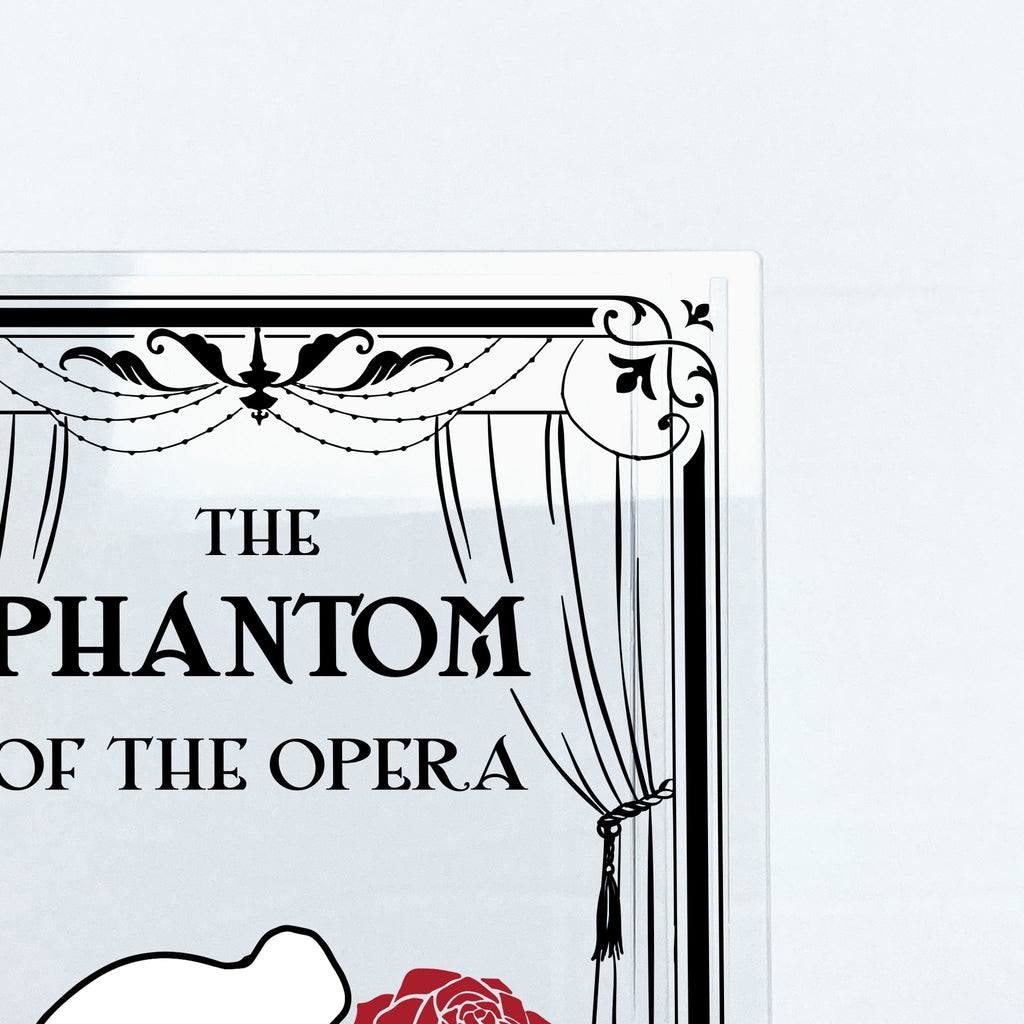 The Phantom of the Opera Acrylic Book Vase🔥
