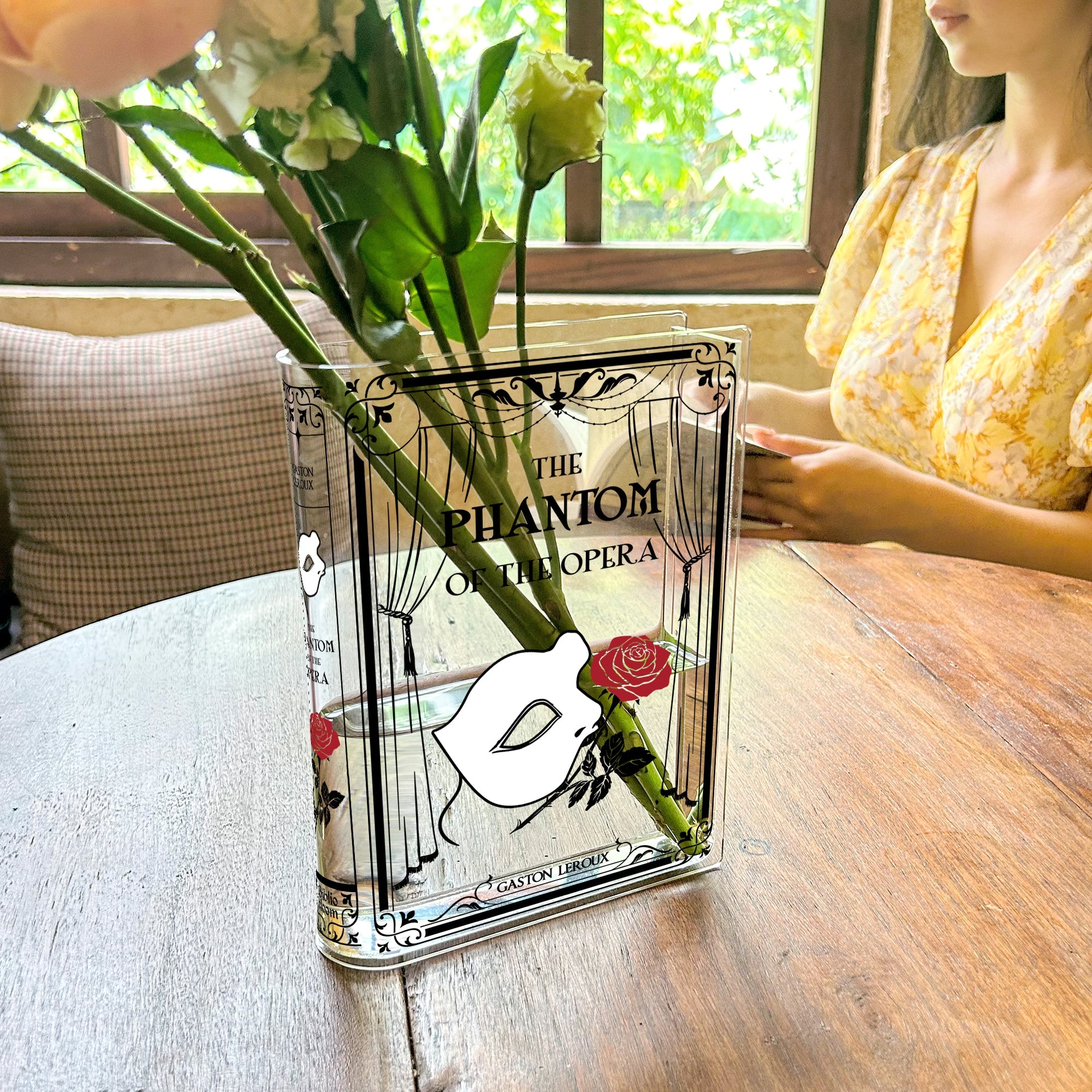 The Phantom of the Opera Acrylic Book Vase🔥