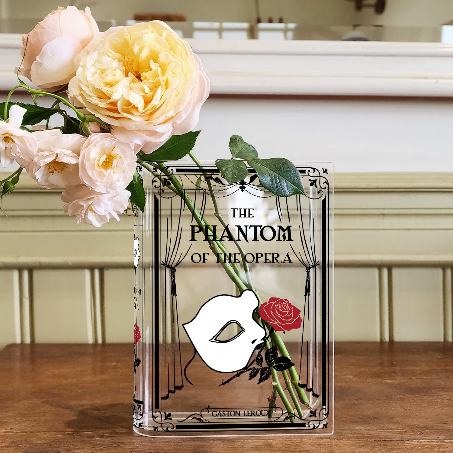The Phantom of the Opera Acrylic Book Vase🔥