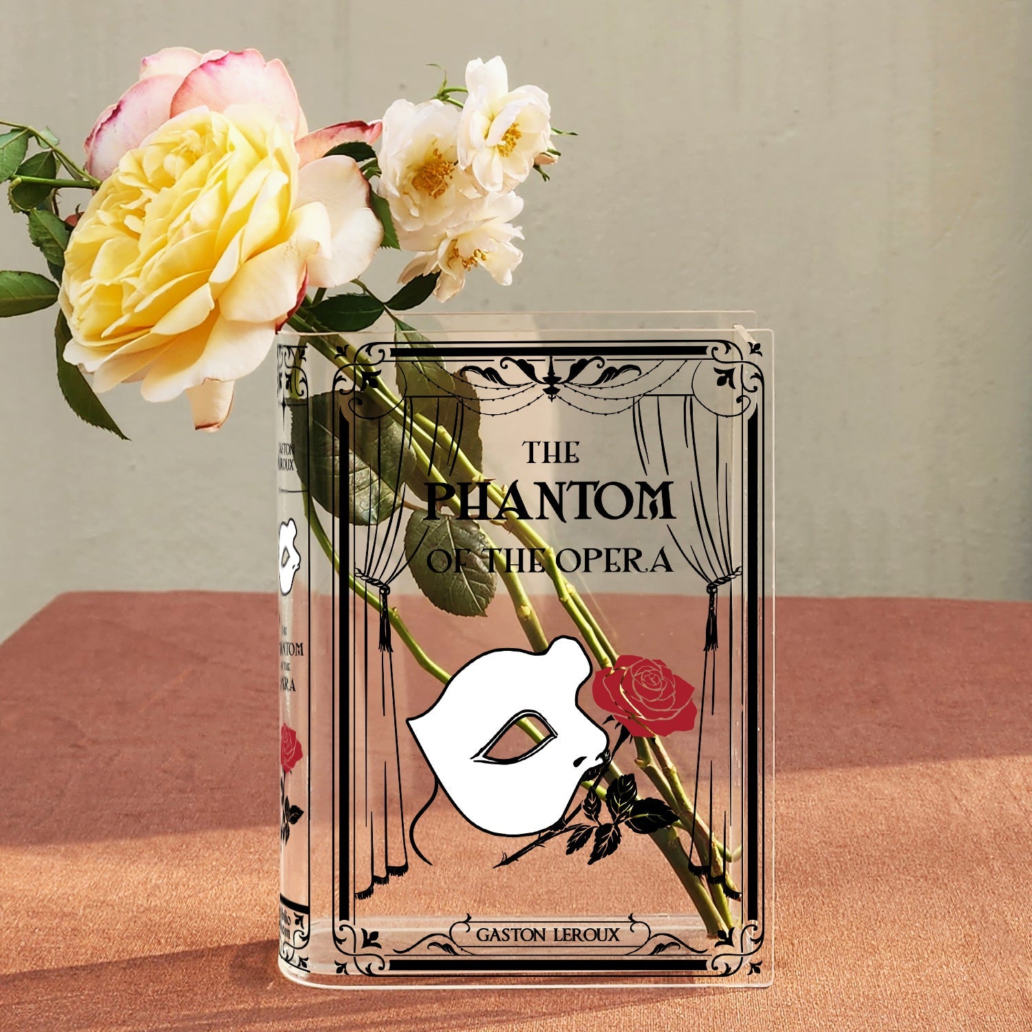 The Phantom of the Opera Acrylic Book Vase🔥