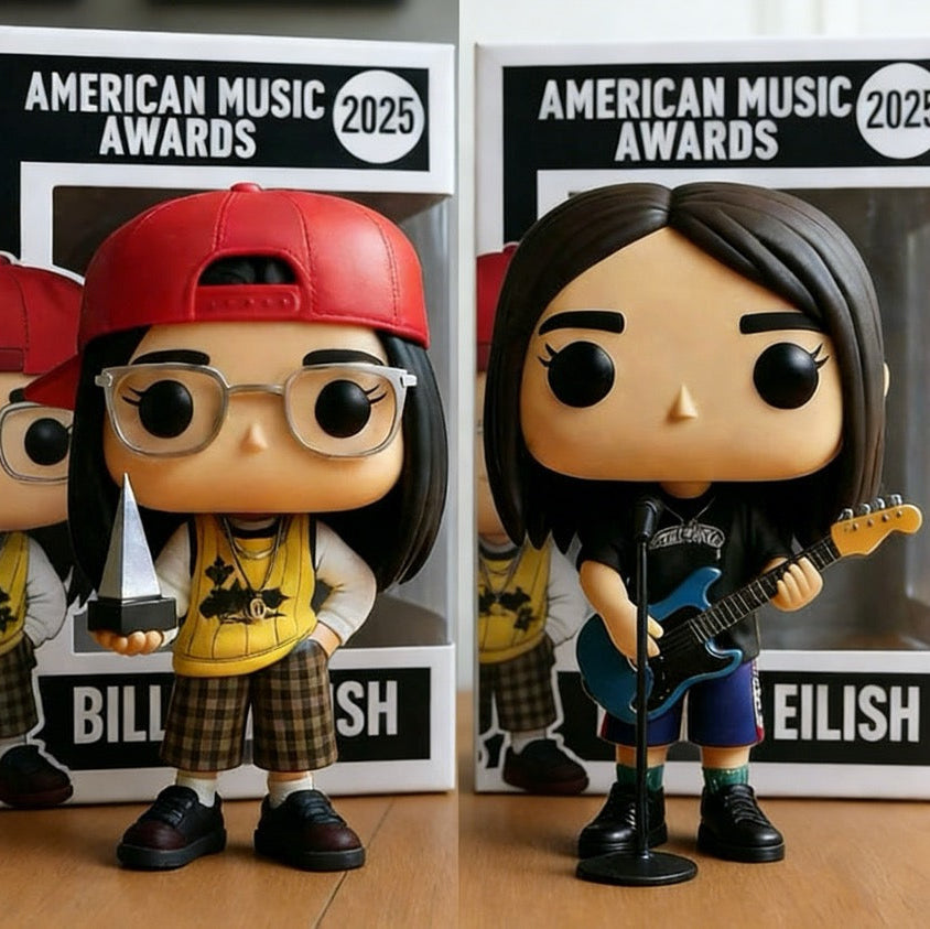 Billie Eilish 2025 American Music Awards Exclusive Funko Pop! 🎤✨️✨️