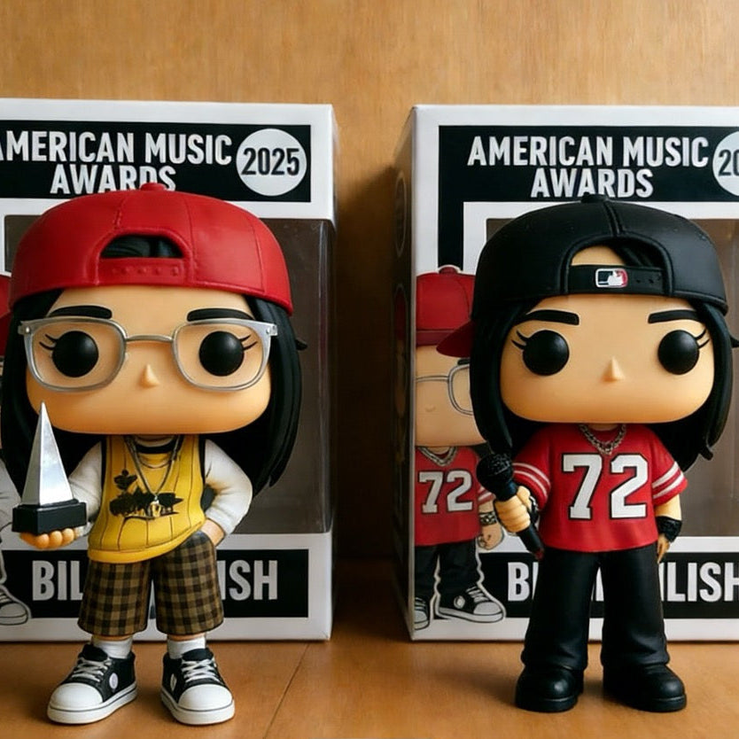 Billie Eilish 2025 American Music Awards Exclusive Funko Pop! 🎤✨️✨️