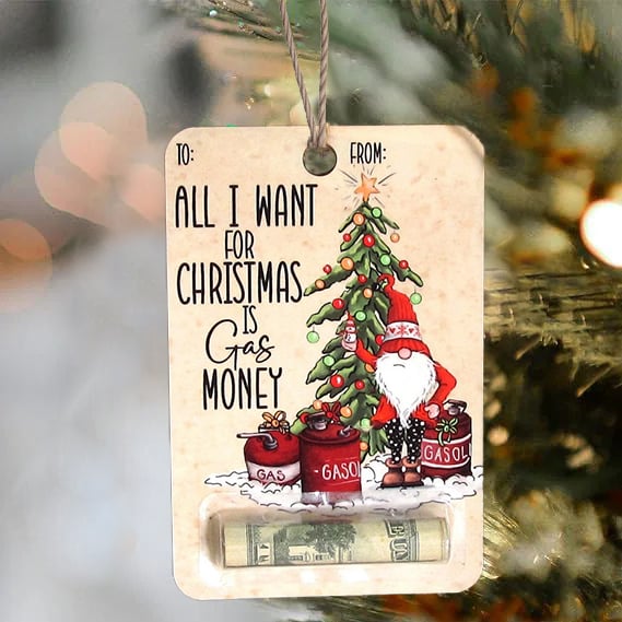 🏆Handcrafted Wooden Money Holders Gift