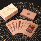 Witchy Cauldron Rose Gold Tarot Cards 🏆