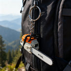 🏆Chainsaw Keychain | Functional Cutting Key Ring