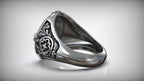 S925K Silver St. Peter's Key to Heaven Ring