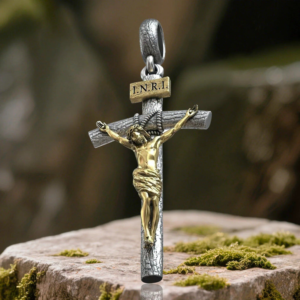 BGCOPPER S925K Silver Crucifix of Jesus Christ: A Timeless Masterpiece of Faith and Art