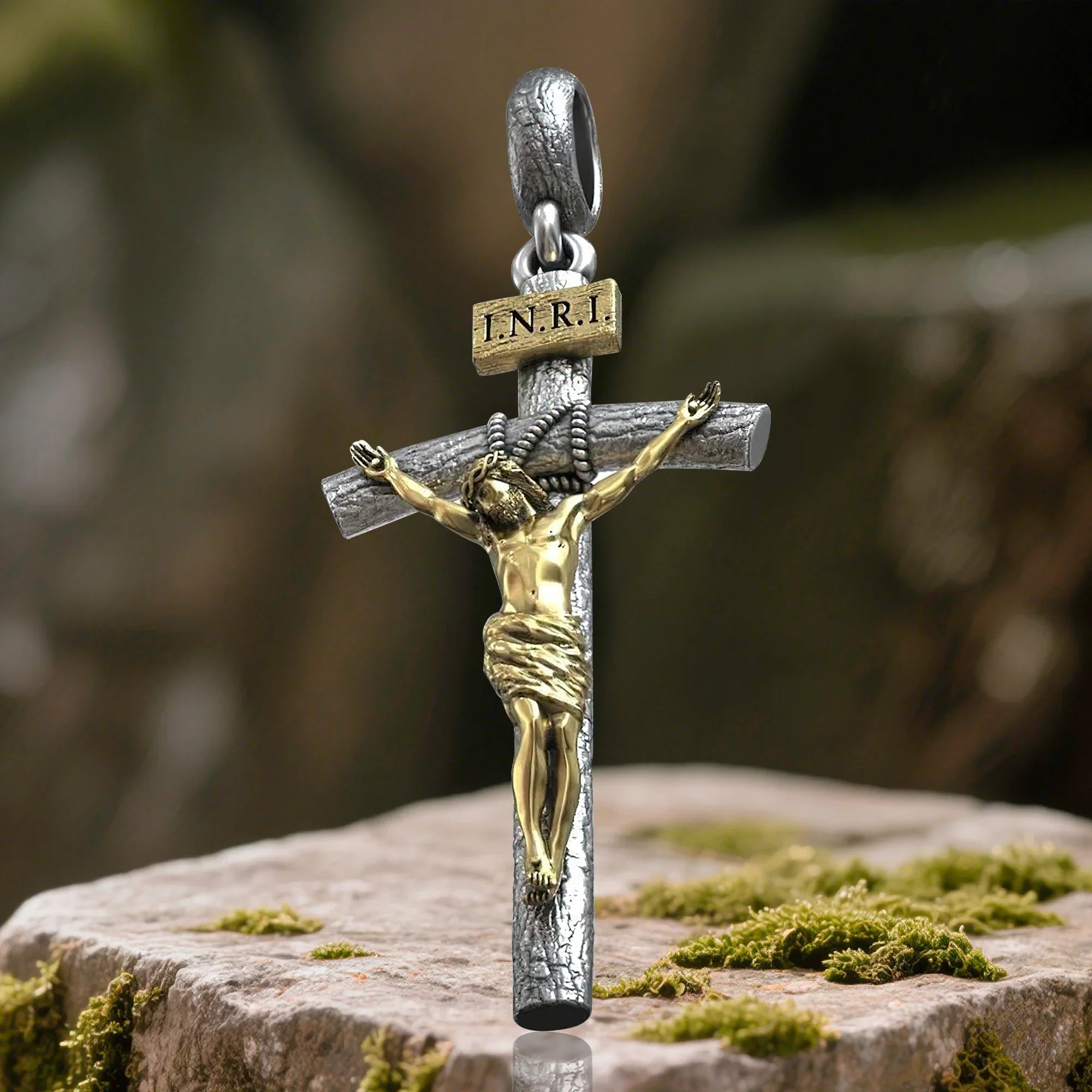 BGCOPPER S925K Silver Crucifix of Jesus Christ: A Timeless Masterpiece of Faith and Art