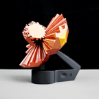 🔥3D Printed Electric Rotating Gear Ball💋