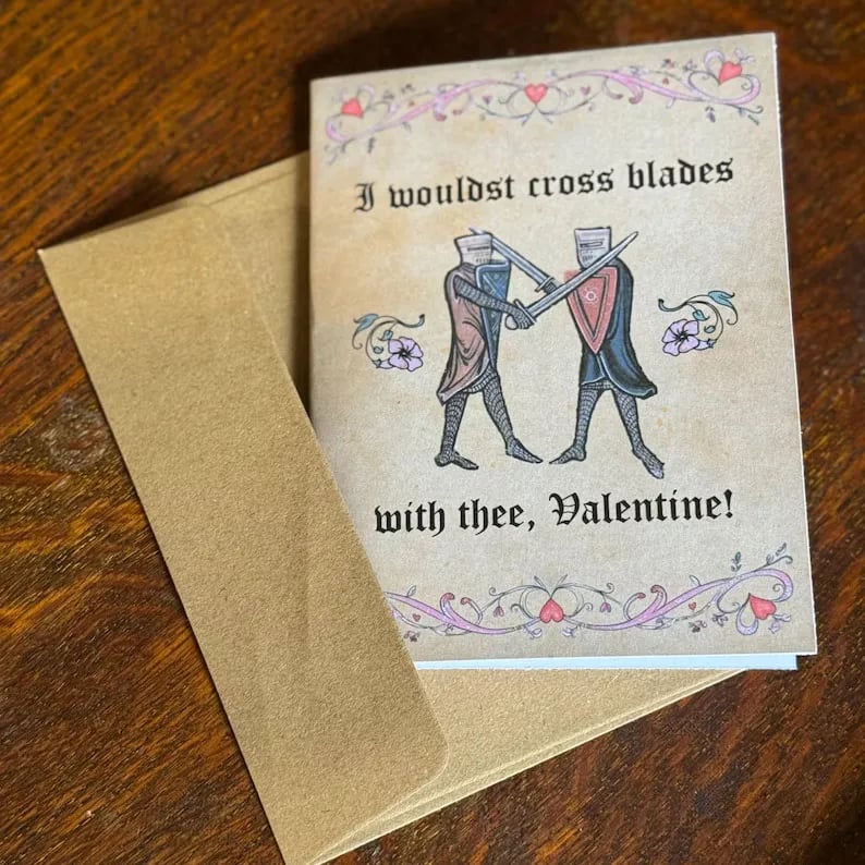 🔥HOT SALE 50% OFF -Medieval Valentine's Cards🔥