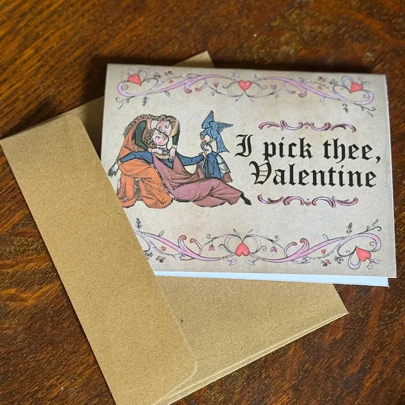 🔥HOT SALE 50% OFF -Medieval Valentine's Cards🔥