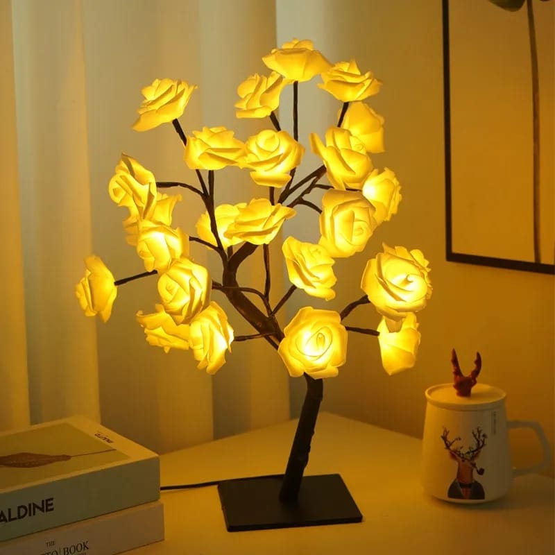 VALENTINES | Rose Tree Lamp 🌷💋