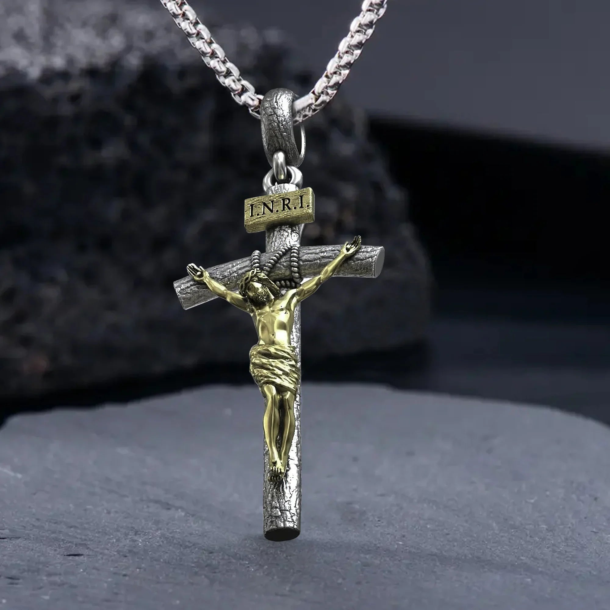 BGCOPPER S925K Silver Crucifix of Jesus Christ: A Timeless Masterpiece of Faith and Art