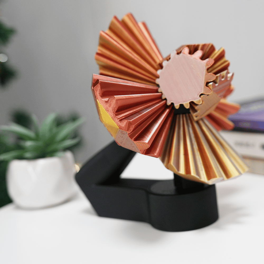 🔥3D Printed Electric Rotating Gear Ball💋