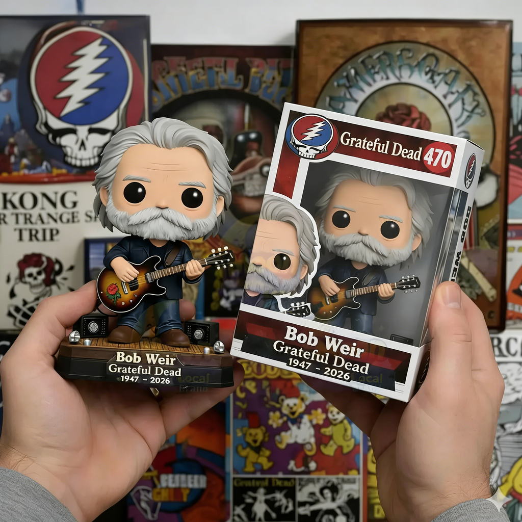 Bob Weir Grateful Dead 1947 2026 Memorial Pop Figure Vinyl🔥