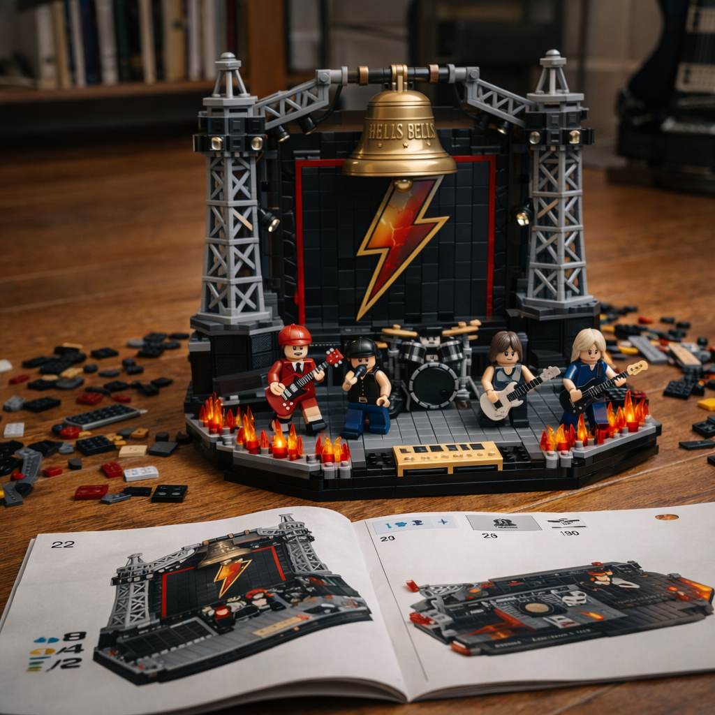 AC/DC 53rd Anniversary Performance building blocks🔥
