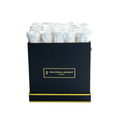 Classic Square Rose Box - White