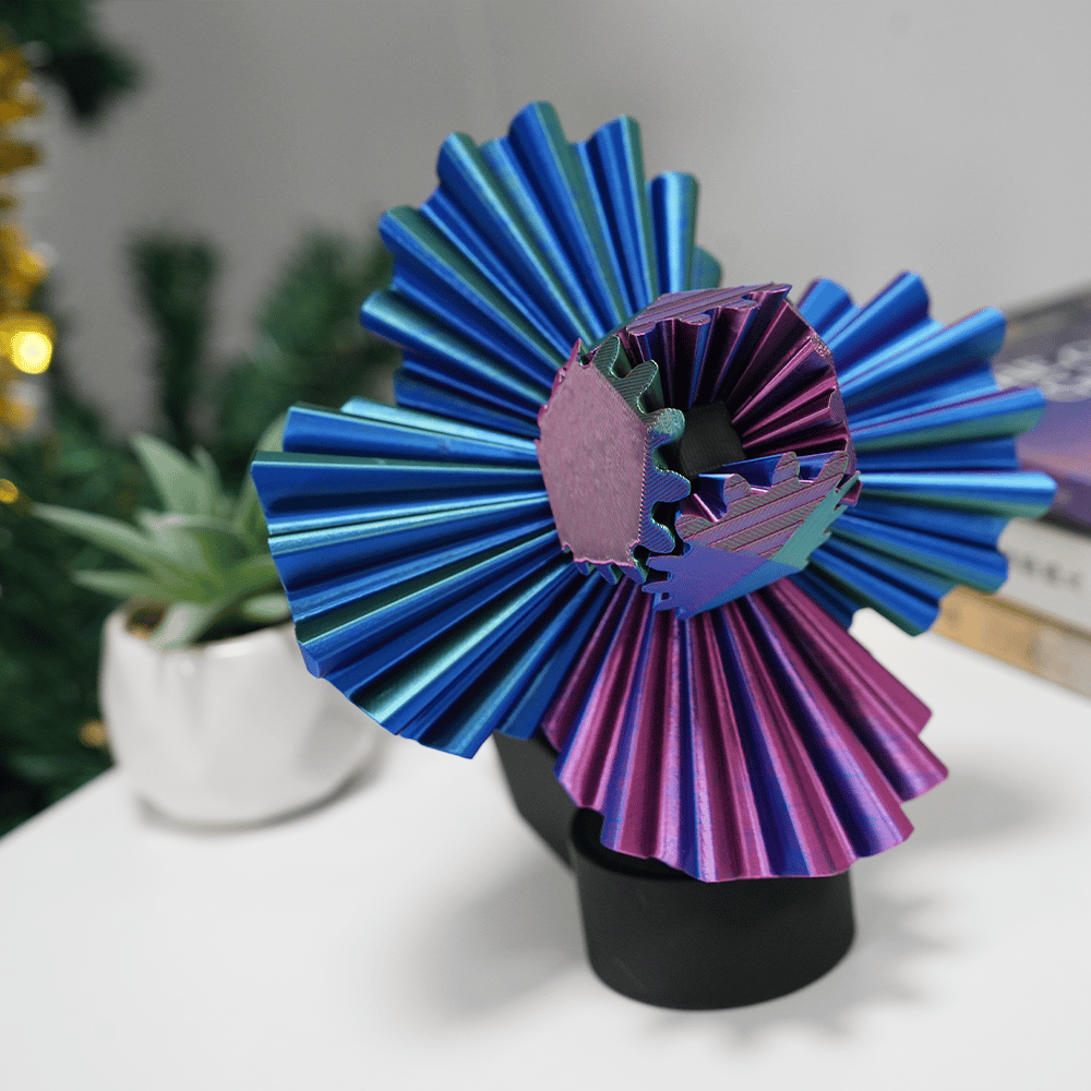 🔥3D Printed Electric Rotating Gear Ball💋