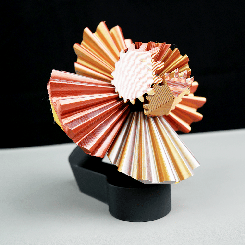 🔥3D Printed Electric Rotating Gear Ball💋