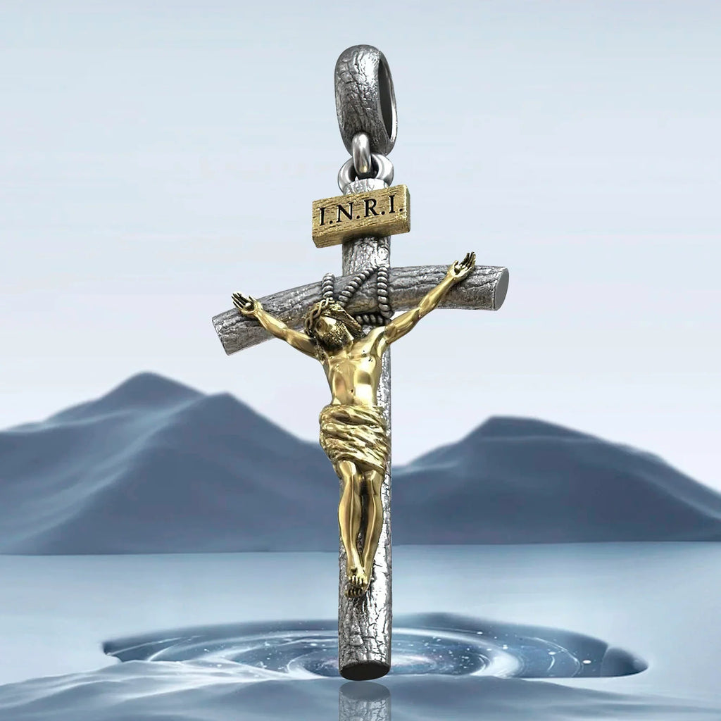 BGCOPPER S925K Silver Crucifix of Jesus Christ: A Timeless Masterpiece of Faith and Art