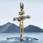 BGCOPPER S925K Silver Crucifix of Jesus Christ: A Timeless Masterpiece of Faith and Art