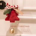 Christmas tree decorations with star bells🔔
