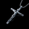 S925K Silver Jesus Crucifix Pendant | A Tangible Reminder of His Love