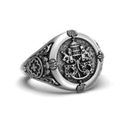 S925K Silver St. Peter's Key to Heaven Ring
