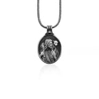 The Good Shepherd Sterling Silver Necklace - Sacred Symbol of Christ's Loving Care - John 10:14