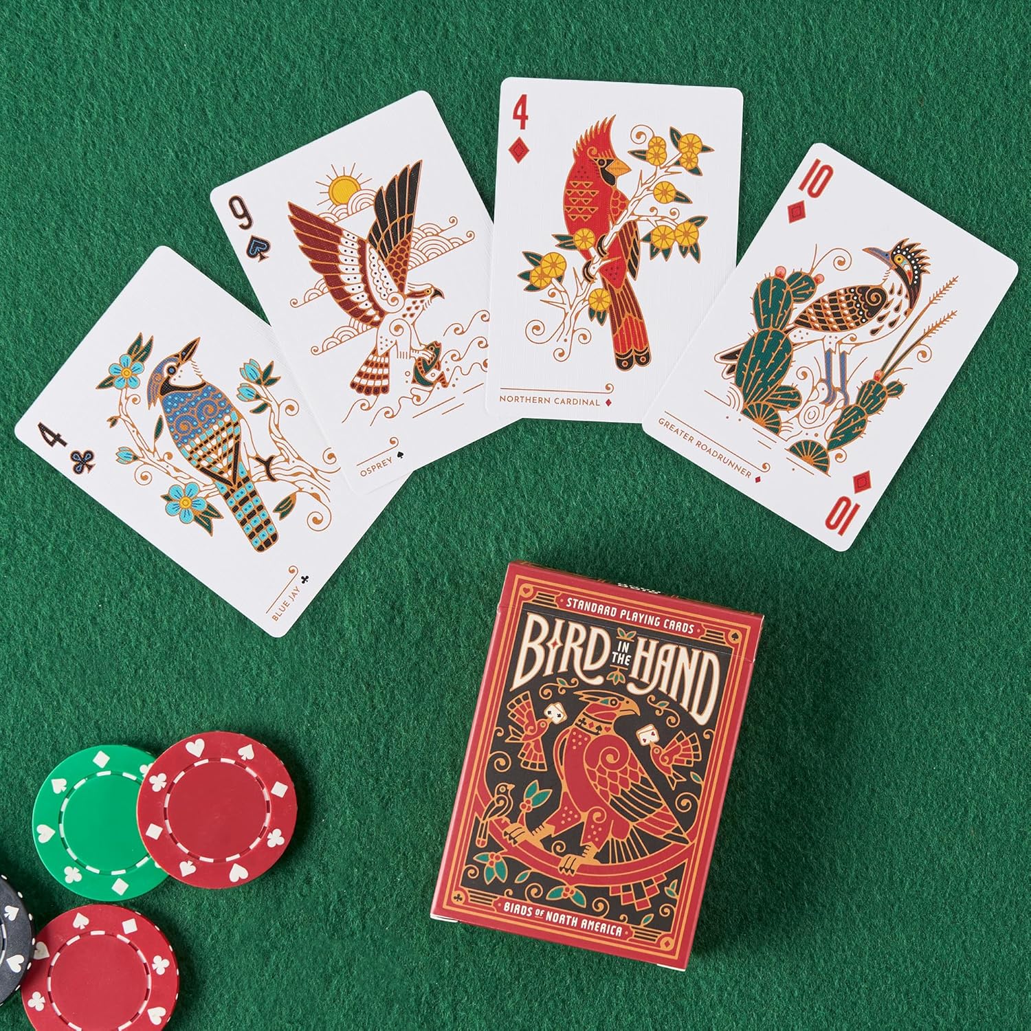🔥🔥 North American Birds Playing Cards🏆