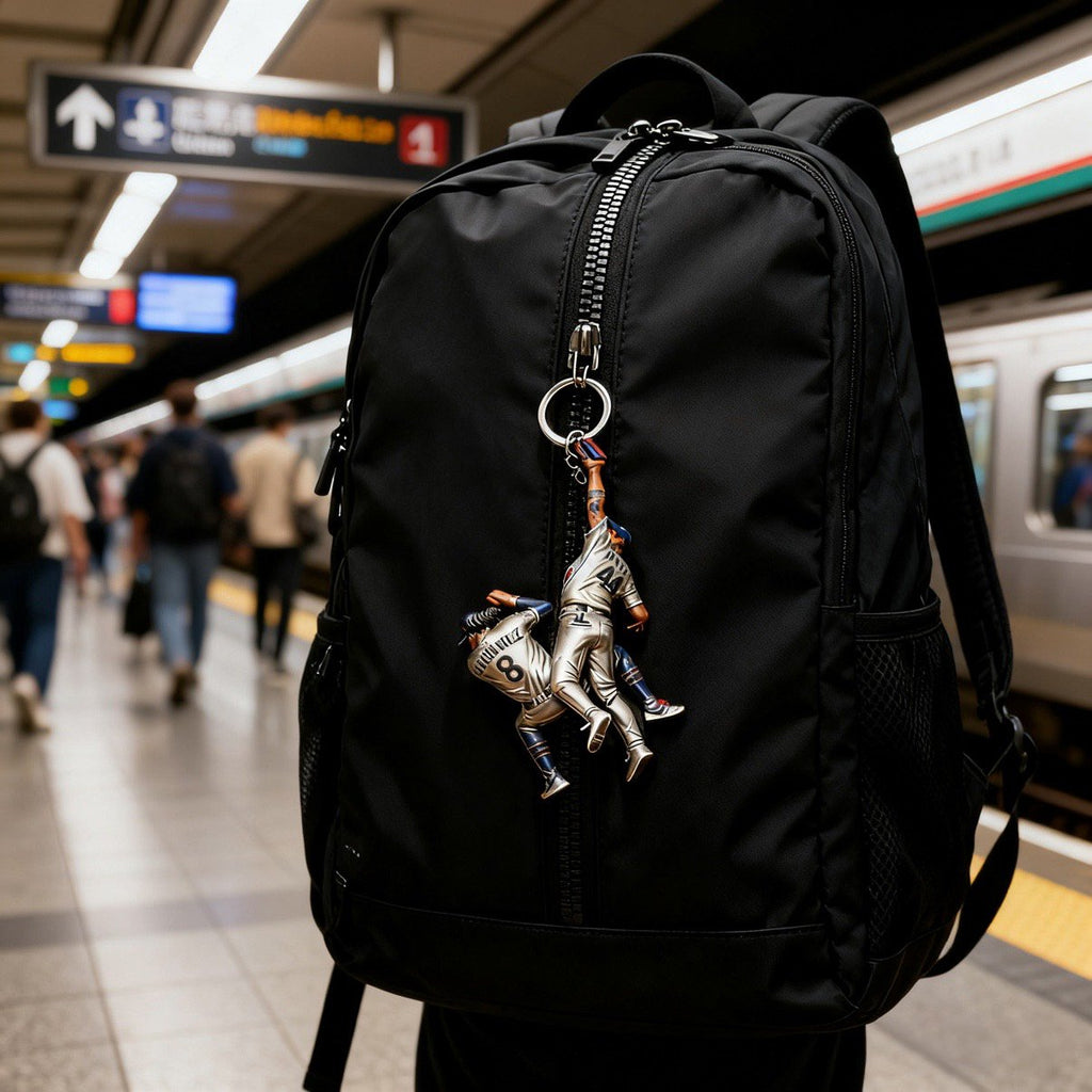 World Series Game 7 Andy Pages Catch Keychain ✨️