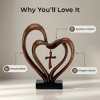 💖The Ultimate Christian Valentine's Gift-✨ A Timeless Reminder That True Love Has Three Hearts: Yours, Theirs, and God's.💋